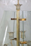 Art Deco Brass & Glass Lantern By Pietro Chiesa