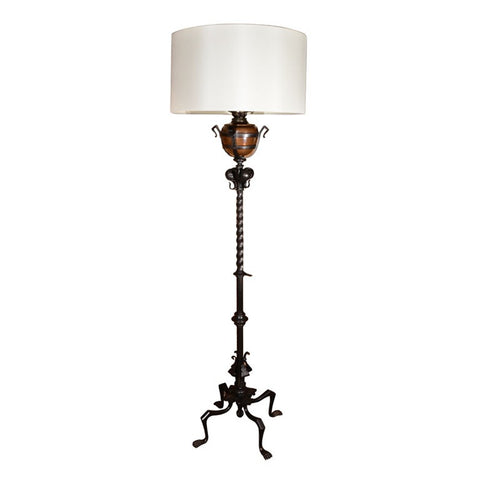 French Empire Revival Style Floor Lamp