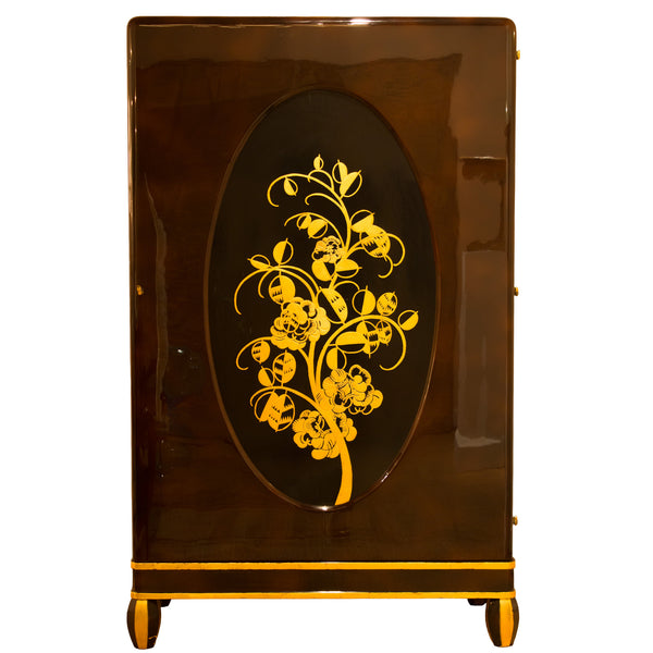 Lacquered Cabinet by Michel Dufet, 1930s