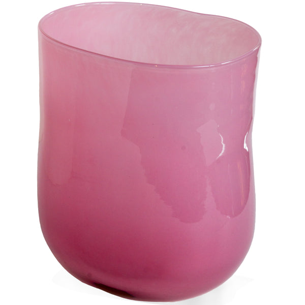 Pink Opaline Murano Vase